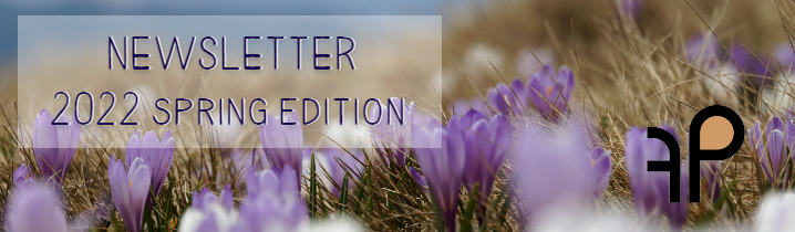 Preview of Spring 2022 newsletter